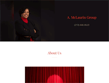 Tablet Screenshot of amclauringroup.com
